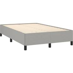 Estructuras de cama Bettgestell Hellgrau 120x190 cm Stoff Bettrahmen