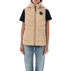 Women Vests Canada Goose Quilted Clair Gilet beige