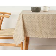 Hemtextil Belum Fläckresistent 0120-306 Multicolour 200 x 150 cm Bordsduk Multifärgad, Beige