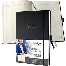 Uge Kalendere Sigel Ugekalender Conceptum 2025 A4 Sort 1 Uge 2 Sider