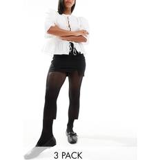 pack denier tights in black