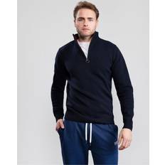 Barbour Nelson Essential Mens Half-Zip Jumper Navy