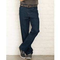Brass - Men Trousers & Shorts Red Kap Relaxed Fit Jean Prewashed Black