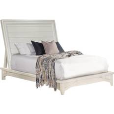 Americana Modern Queen Platform Bed - White