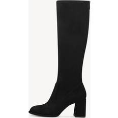 Tamaris Damen Hohe Stiefel Tamaris Molly Knee Boot With Back Zip Detail Black