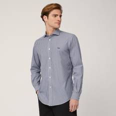 Men - Organic Fabric Shirts Harmont & Blaine Blue Cotton Shirt