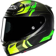 HJC M Motorcykelhjelme HJC Integralhjelm RPHA 12 Lawin MC4SF - Sort/Neongul/Grøn
