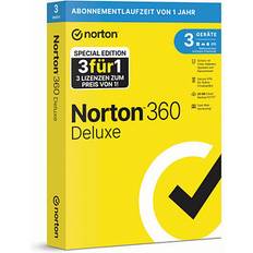 Norton 360 Deluxe Sicherheitssoftware Vollversion (PKC)