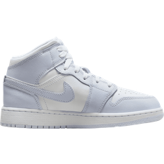 NIKE Air Jordan 1 Mid GS - Cobalt Bliss/Neutral Grey/White