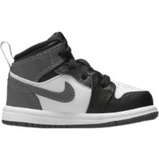 Nike 25 Scarpe da ginnastica Nike Jordan 1 Mid TD - Black/White/Iron Grey