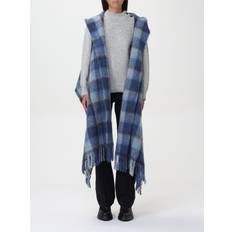 Unisex Sciarpe Woolrich Cape Woman color Blue