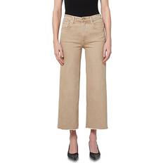 Beige - Viscose Jeans Citizens of Humanity Lyra Crop Wide Leg Jeans Porcini - Beige