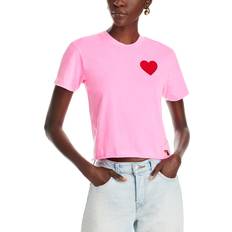 Aviator Nation Boyfriend Tee Neon Pink