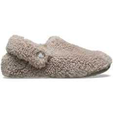Beige Slippers Children's Shoes Crocs Kid's Classic Cozzzy Slipper - Mushroom