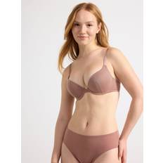 Rosa BH-er Lindex Malva push up-bh med lurexgarn Rosa