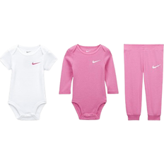 Nike Baby Essentials Bodysuit Set 3pcs - Playful Pink (56K732-AFN)