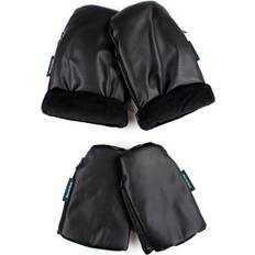 KongWalther Black Østerbro Barnvagnshandskar 2-pack