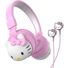 Hello Kitty 2-in-1 Wireless Bluetooth Headphones with Wired Earbuds