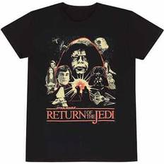 Star Wars Unisex T-shirts Star Wars Disney El Retorno Jedi T-shirt - Sort