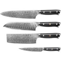 Damaskus Av Chef Santoku Grönsaks- & Utilitykniv 4 St.