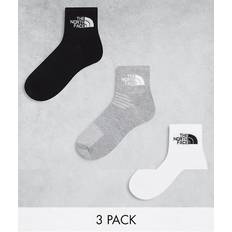 The North Face Wit Ondergoed The North Face Cush Quarter Sock 3er Pack - Zwart