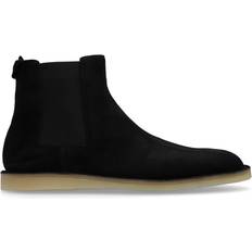 Dolce & Gabbana Boots Dolce & Gabbana Black Florio Ideal Suede Chelsea Boots NERO (IT 40)