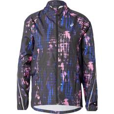 Dame - Løb - Pink Jakker Asics ROAD LITE-SHOW PACKABLE JACKET Performance Black/Bold Magenta