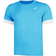 Corto Tops Asics Camiseta Men Court SS - Azul