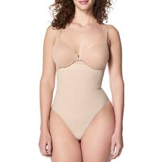 Spanx Everyday Seamless Shaping High-Waisted Thong - Soft Nude