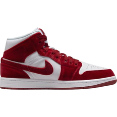 Nike Air Jordan 1 Mid SE W - White/Black/Team Red