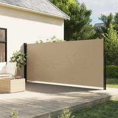 vidaXL Sammenrullelig Sidemarkise 160x500 cm Beige