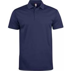 Slits - Unisex Överdelar Clique Basic Active pikétröja, Mörk Marinblå