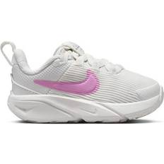 Babies - White Running Shoes Nike Star Runner 4 TD - Summit White/Viotech/Summit White/Beyond Pink