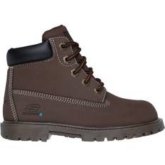 Skechers Boots Children's Shoes Skechers Boy's Power Reach Hydro-Tread Boots Dark Brown Synthetic