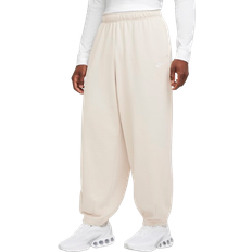 Men - Oversize Trousers & Shorts Nike Club Fleece Men's Oversized French Terry Pants - Light Orewood Brown/White