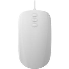 Lilla Standardmus Cherry AK-PMH3 3-knapsrul 5 Knapper Kablet USB Hvid