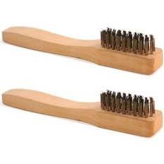 Shoe Care & Accessories Charles Bentley x suede shoe brush wooden handle & brass bristles for boots shoes bag