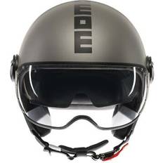 Dam - Öppna hjälmar Motorcykelhjälmar Momo Design Jet helmet momodesign fgtr evo mono frost/black Woman, Man