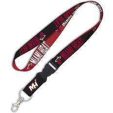 NBA Sports Fan Products WinCraft Miami Heat Buckle Detachable Lanyard