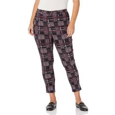 Avenue Pants Avenue Plus Pant Jemma Check, in Plum Check, Size