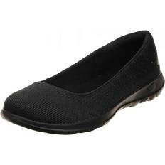 Skechers Go Walk Lite-15400 Wide Ballet Flat Black