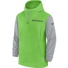 Sports Fan Apparel Seattle Seahawks Nike 2024 Lightweight Pregame Mid Athletic Jacket Green