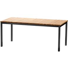 Skargaarden Havemøbler Skargaarden Häringe Spisebord 95x214 cm Sort Teak