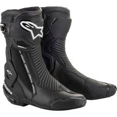 Alpinestars SMX Plus V2 MC-Støvle - Sort/Hvid/Neongul Unisex