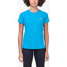 Ronhill Tops Ronhill Women's Vapourlite Short Sleeve T-Shirt, Azure/Bright White