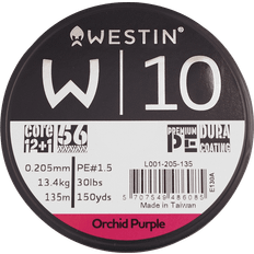 Monivärinen Kalastuslangat Westin W10 13 Braid Orchid Purple 0.205mm 135m 13.4kg