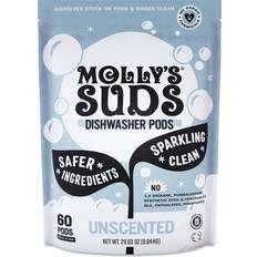 Dishwasher detergent Molly's Suds Dishwasher Detergent Unscented 60 Pods