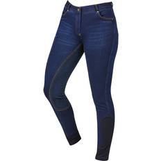 Dublin Dublin Shona Full Suede Seat Denim Breech Blue (30)