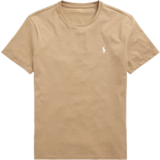 Polo Ralph Lauren Custom Slim Fit Jersey Crewneck T-shirt - Cafe Tan