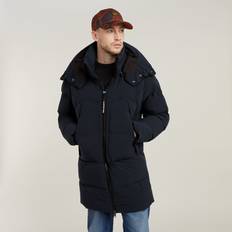 Herr - Parkasar Jackor på rea G-Star G- Whistler Padded Hooded Parka 2.0 Dark blue Men